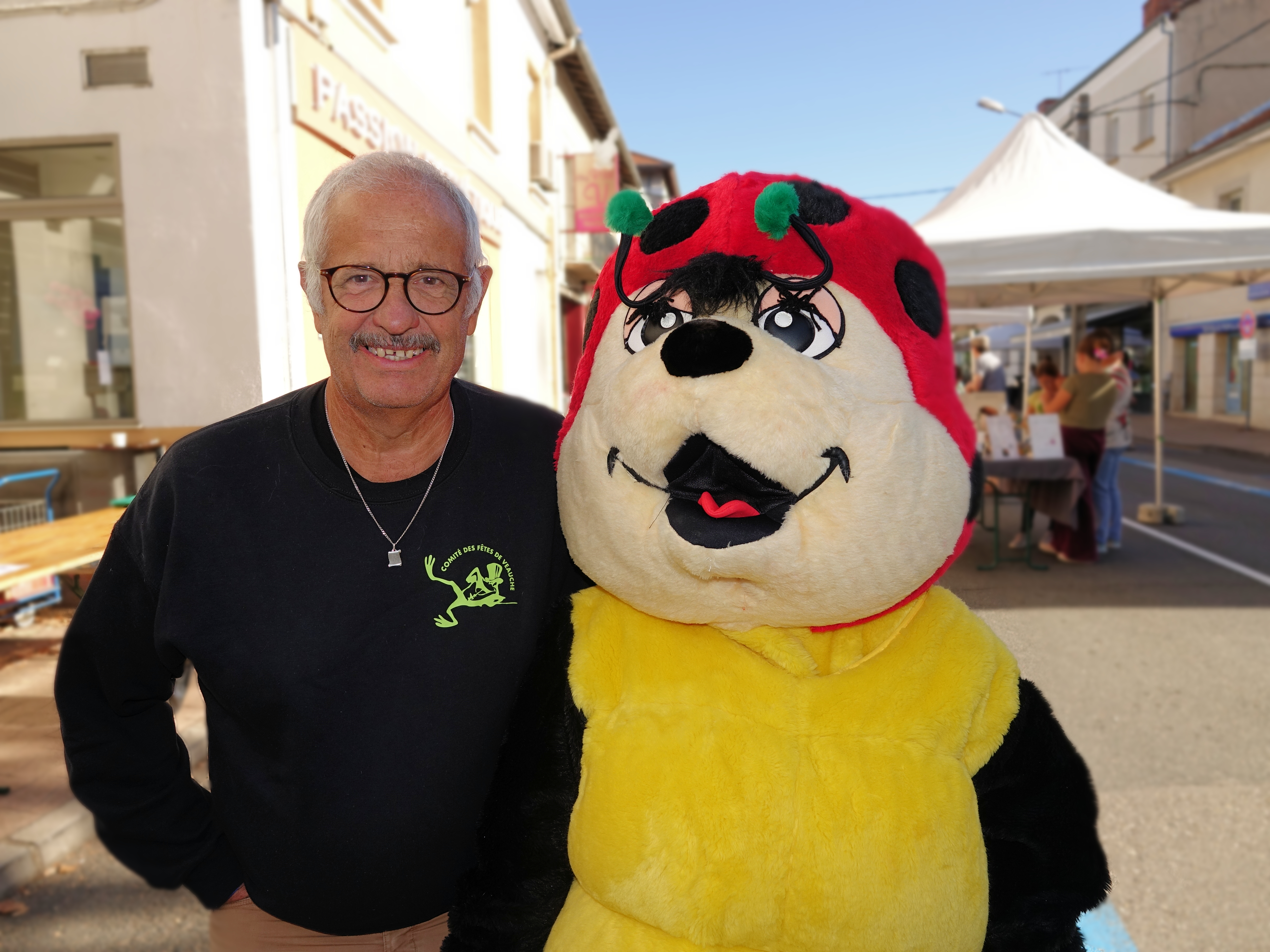 Marché animé